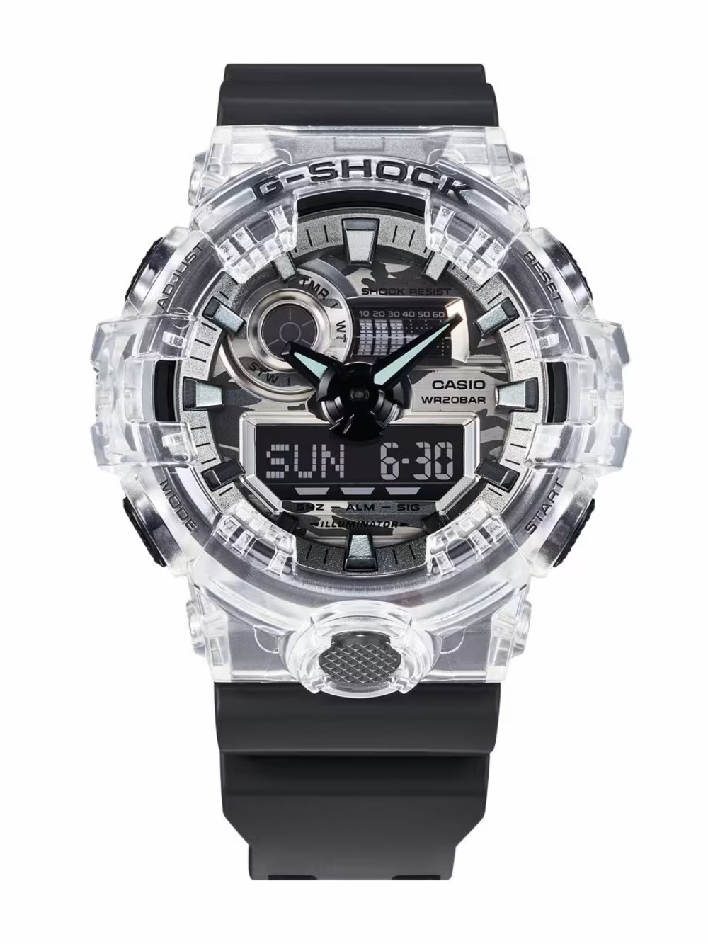 Casio G-Shock Clear Skeleton
GA-700SK-1A